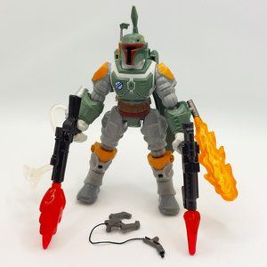 Hero Mashers - Star wars Boba Fett Mostly Complete Loose Figure Hasbro Disney